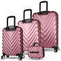 Zoozie Bags Juego de maletas 4 piezas Oro rosa